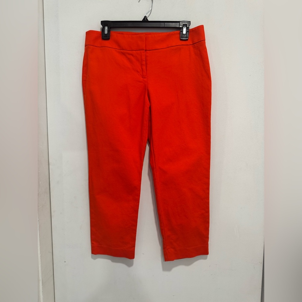 LOFT 8P Vibrant Orange Capris